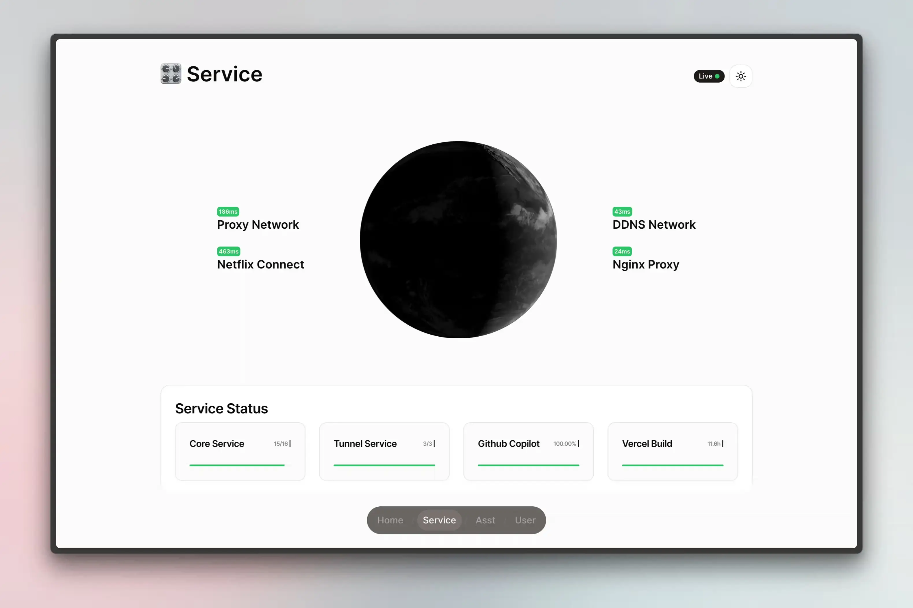 HomeDash screenshot